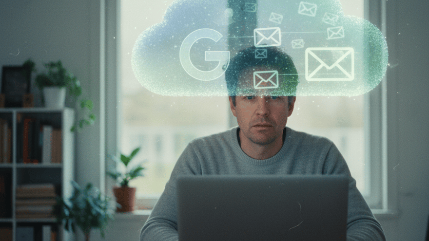 Google tira seu conteúdo pro Gmail AI (você some)