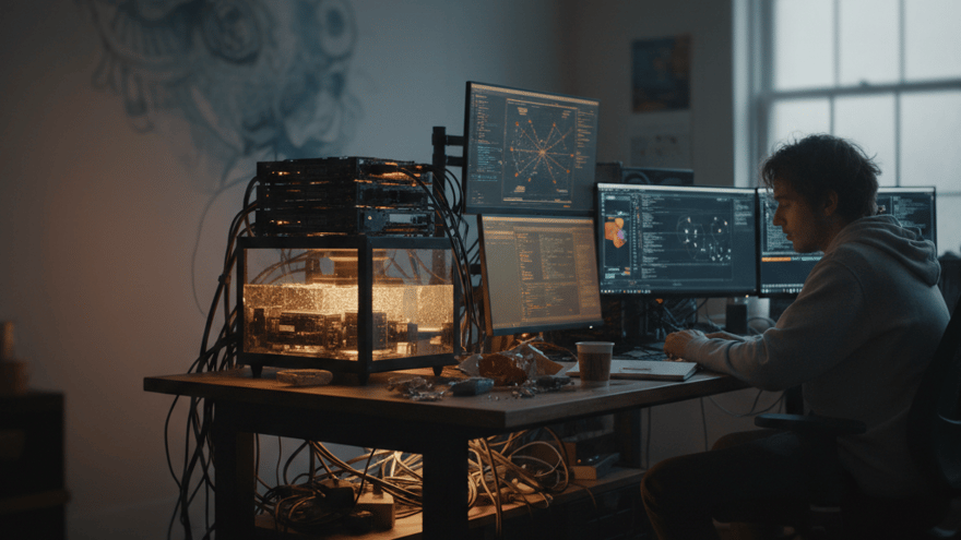 Self-hosted AI workspace (seu agente cloud virou obsoleto)